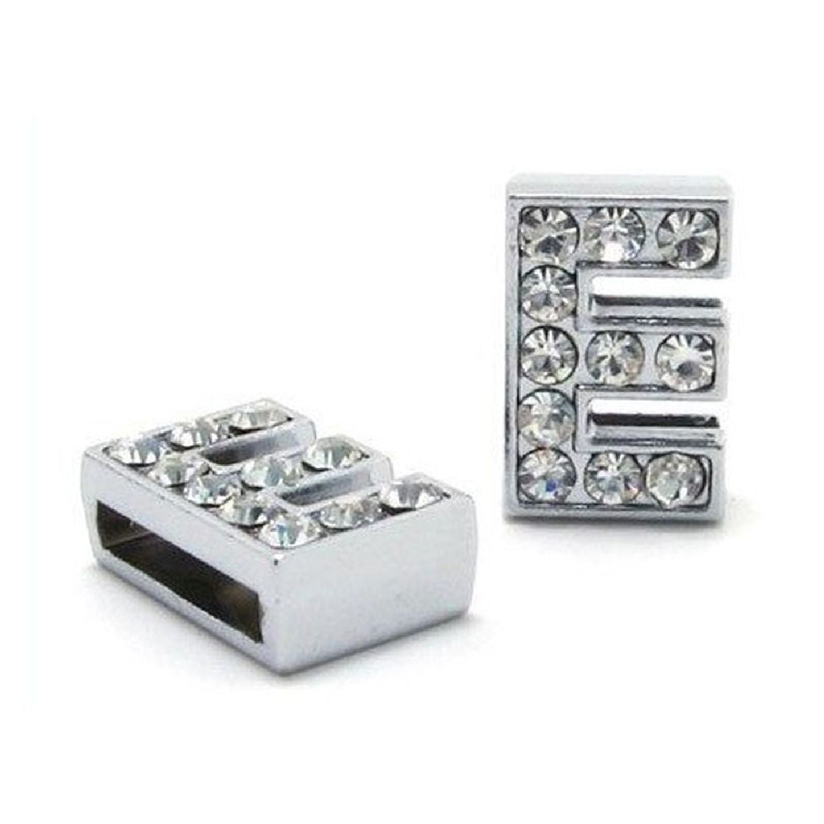 Initial Alphabet All Small Letter Cubic Zirconia Silver Necklace Birthday Gifts For Women Girls