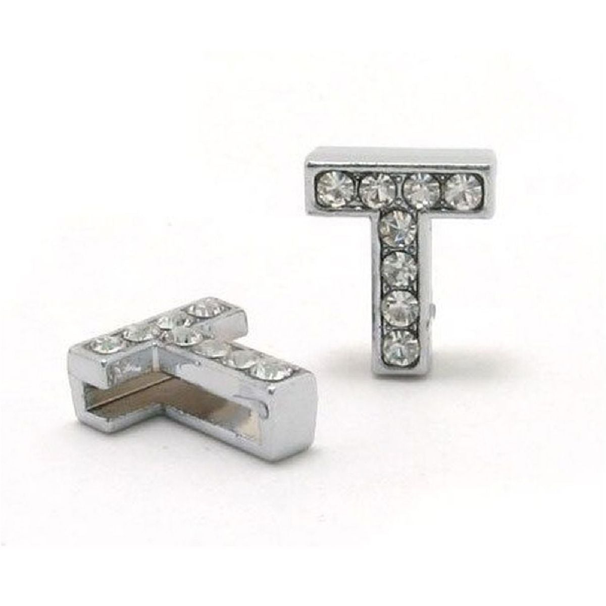 Initial Alphabet All Small Letter Cubic Zirconia Silver Necklace Birthday Gifts For Women Girls