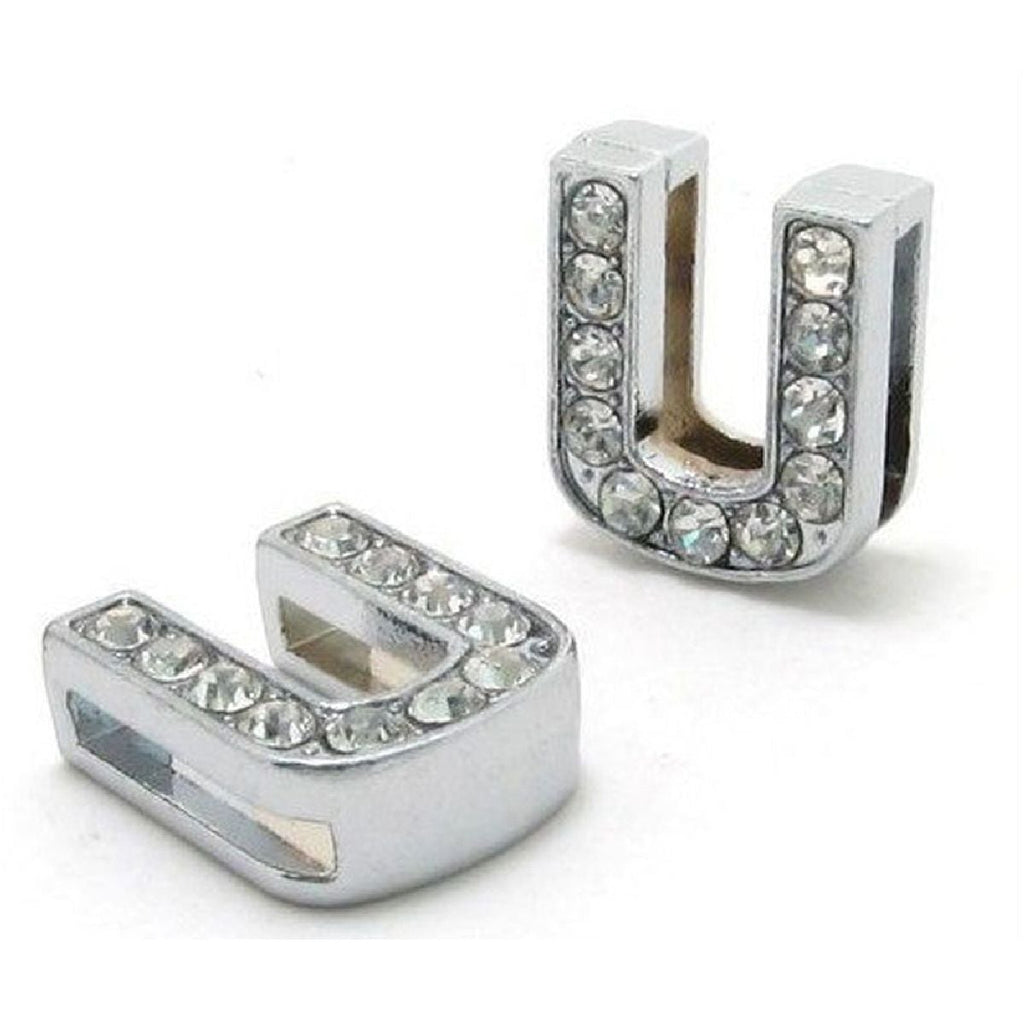 Initial Alphabet All Small Letter Cubic Zirconia Silver Necklace Birthday Gifts For Women Girls