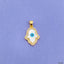 Copper Gold Hamsa Evil Eye CZ Pendant Charm Accessories Bulk