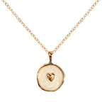 Copper Heart White Gold Enamel Necklace Pendant Chain For Women Bulk
