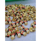 Minnie Mouse Red Cubic Zirconia Copper Pendant Chain For Women Bulk