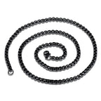Silver Mesh Cubic Zirconia Black 316L Stainless Steel Dog Tag Customized Personalised Laser Engraved Pendant Chain for Men