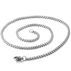 Dual Black Moving Wheel 316L Stainless Steel Customized Personalised Laser Engraved Pendant Chain for Men