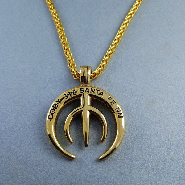 Antique Gold Design Stainless Steel Necklace Pendant Chain Bulk Main image