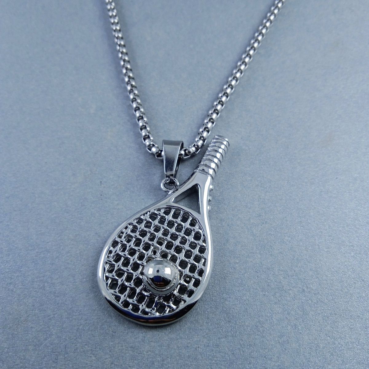 Antique Silver Design Stainless Steel Necklace Pendant Chain Bulk