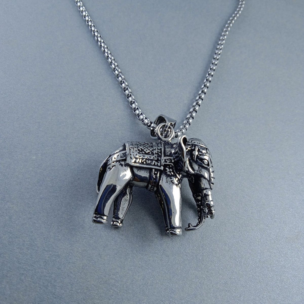 Antique Silver Design Stainless Steel Necklace Pendant Chain Bulk