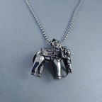Antique Silver Design Stainless Steel Necklace Pendant Chain Bulk