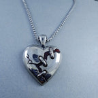 Antique Silver Design Stainless Steel Necklace Pendant Chain Bulk