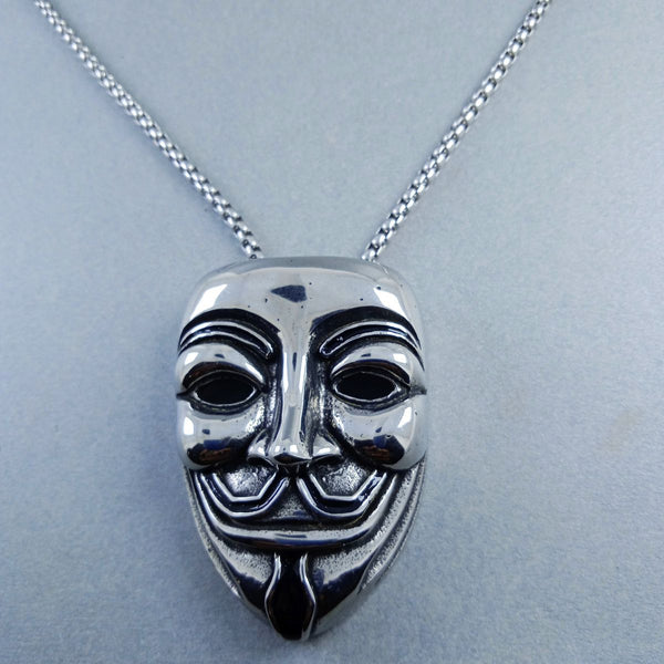 Antique Silver Design Stainless Steel Necklace Pendant Chain Bulk Secondary image