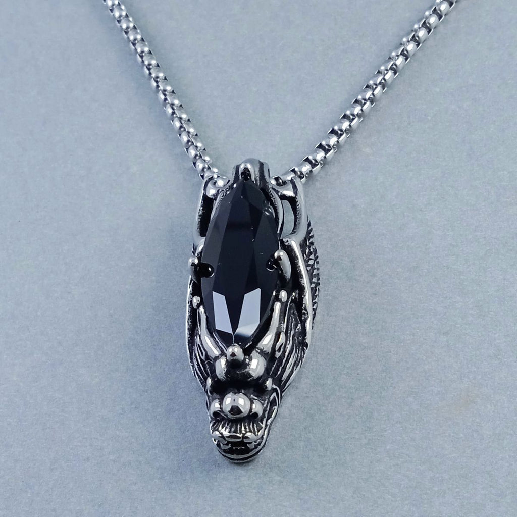 Antique Silver Design Stainless Steel Necklace Pendant Chain Bulk
