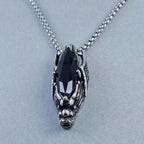 Antique Silver Design Stainless Steel Necklace Pendant Chain Bulk