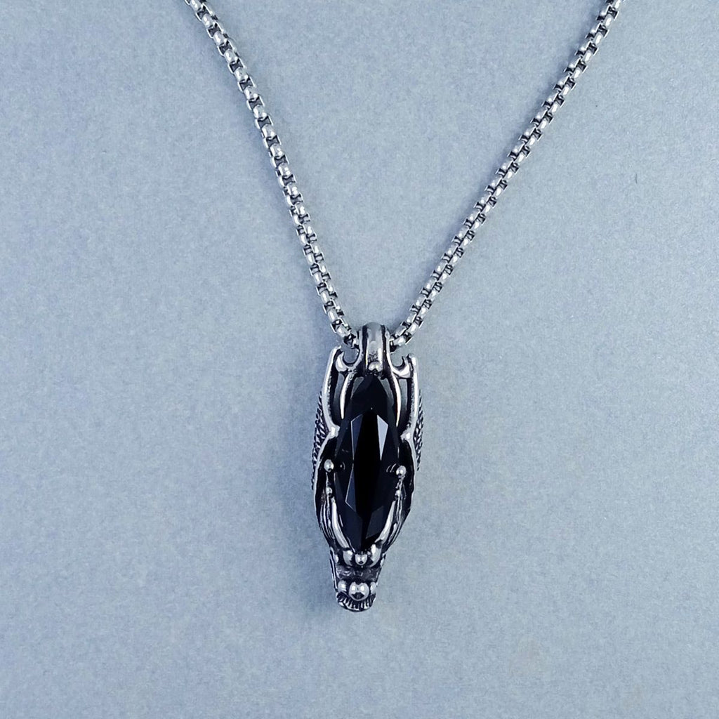 Antique Silver Design Stainless Steel Necklace Pendant Chain Bulk