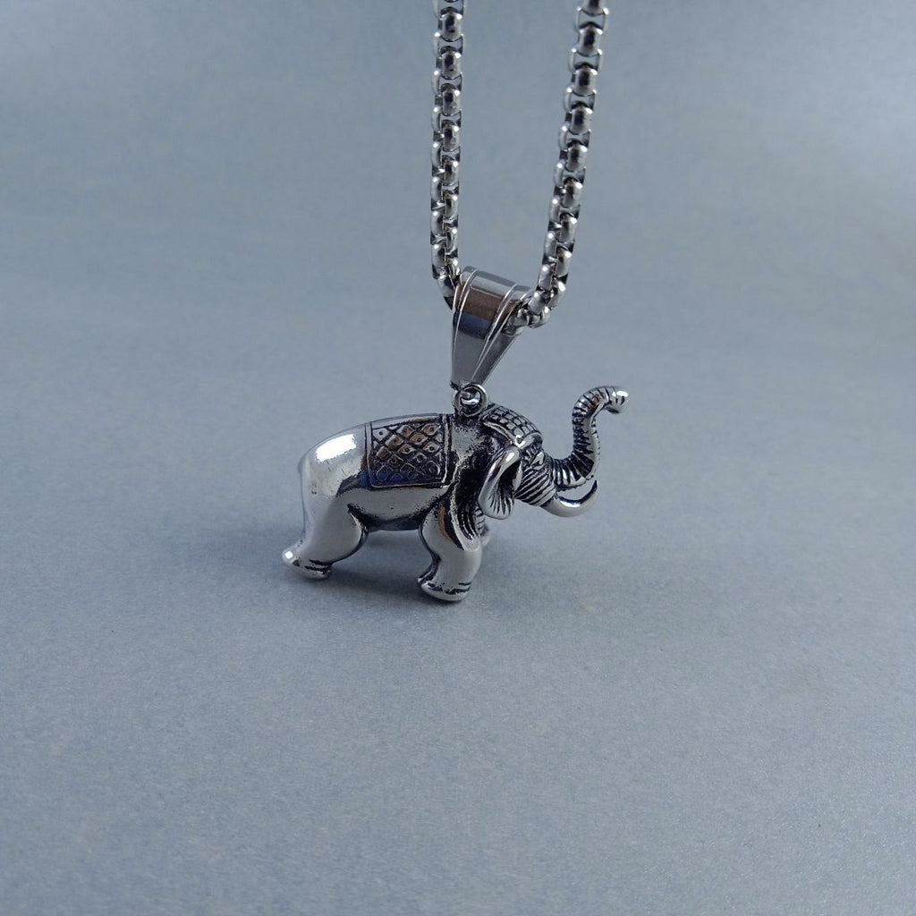 Antique Silver Design Stainless Steel Necklace Pendant Chain Bulk