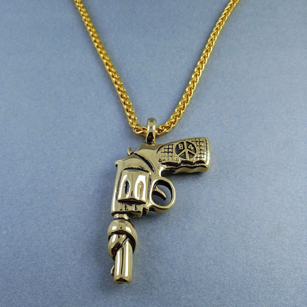 Antique Gold Design Stainless Steel Necklace Pendant Chain Bulk