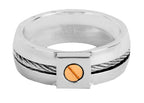 Surgical Stainless Steel Gold Silver Wedding Band Ring Boys Bulk