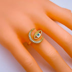 Evil Eye Silver Copper Band Ring Adjustable Free Size For Women Bulk