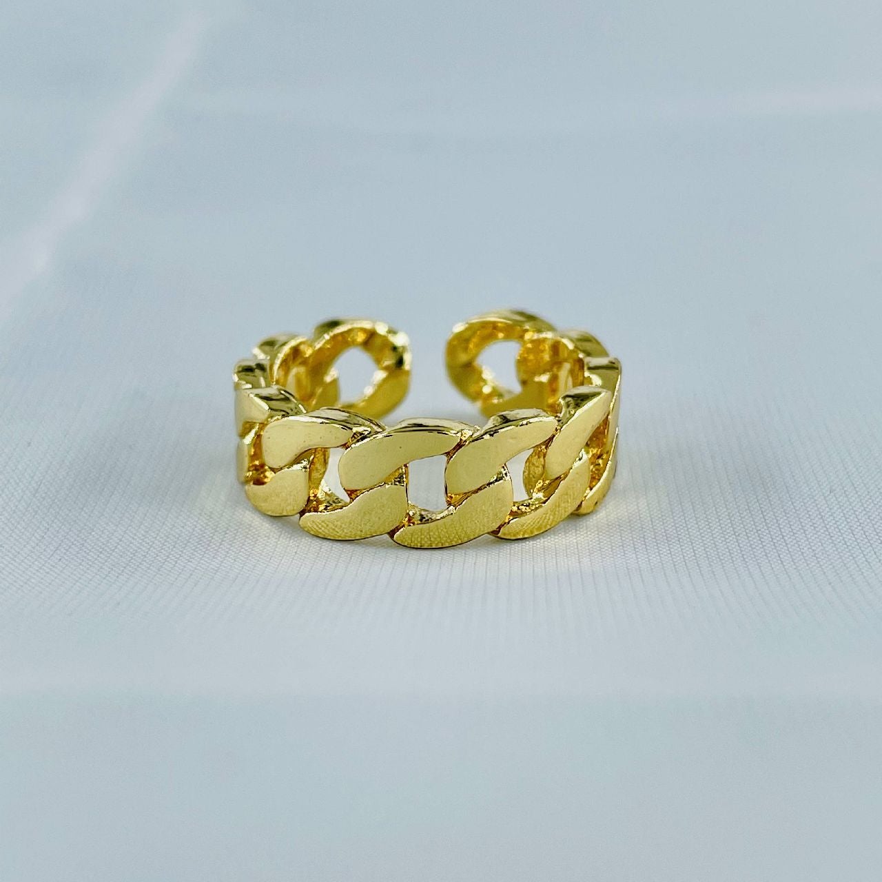 Curb Copper Gold Ring For Women Bulk
