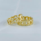 Curb Copper Gold Ring For Women Bulk