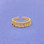 Curb American Diamond Copper Gold Ring For Women Bulk