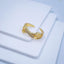 Stylish Gold Cubic Zirconia Free Size Adjustable Band Ring Gold Bulk
