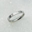Luxury Screw Stainless Steel Silver Band Ring For Women Bulk