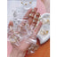 Shell Mother Of Pearl Geometric 18K Gold Copper Free Size Ring Bulk