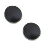 Round 7Mm Black Silver Surgical Stainless Steel Pair Stud Earring Bulk