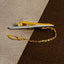 Plain 18K Gold CZ Formal Shirt Tie Pin Clip For Men Bulk