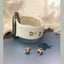 Butterfly CZ 18K Rose-Gold Anti Tarnish 1 Piece Watch Charm Band Bulk