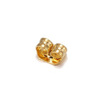 Gold Brass Earring Back Hook Accessories For Women (Pack Of12) Bulk