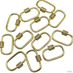 Rectangle Zircon Openable  Clasp 18K Gold Anti Tarnish DIY Accessory Lock for Chain Bracelet