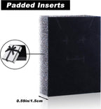 White Black Readymade Rectangle Gift Box 9 Cm X 7 Cm Bulk