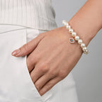 Brass 18K Evil Eye Charm Embellishment Bracelet For Women Bulk