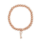 Brass 18K Calligraphy Love Embellishment Bracelet For Women Bulk