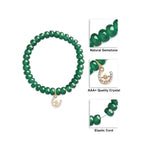 Brass 18K Horseshoe Starburst Embellishment Bracelet For Women Bulk