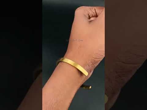 5mm Matte Finish 316 Surgical Stainless Steel Customized Personalised Laser Engraved Free Size Cuff Kada Bangle Bracelet Unisex