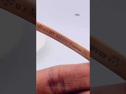 5mm Matte Finish 316 Surgical Stainless Steel Customized Personalised Laser Engraved Free Size Cuff Kada Bangle Bracelet Unisex