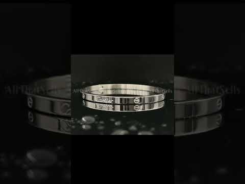 Stainless Steel Screw Bracelet Bangle Kada Women Silver Bulk