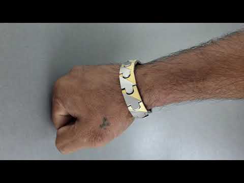 Stainless Steel Magnet Health Care Therapy Bio Energy Bracelet Bulk