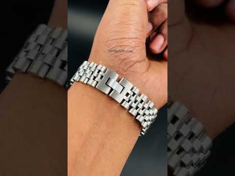 316L Stainless Steel Watch Belt Style Stylish Bracelet For Men Bulk