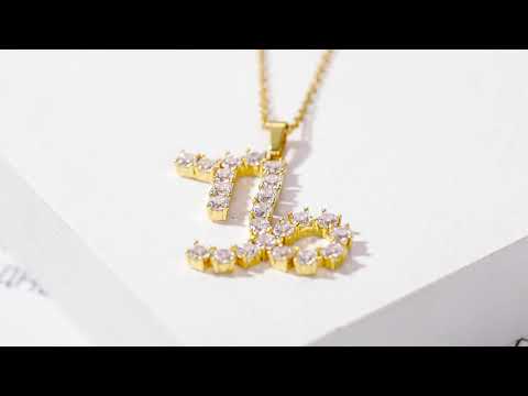 Tiny Zodiac Sign Aries Necklace Pendant Chain Bulk