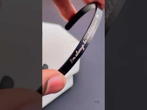 5mm Matte Finish 316 Surgical Stainless Steel Customized Personalised Laser Engraved Free Size Cuff Kada Bangle Bracelet Unisex