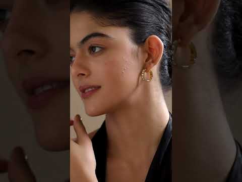 Copper Princess Cut Solitaires Cubic Zirconia Gold Hoop Earring Bulk
