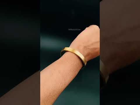 8mm Customized Personalised Laser Engraved Stainless Steel Gold Openable Bangle Cuff Kada For Men