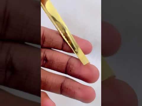 Rainbow Red Green Princess CZ 18K Gold Openable Kada Bangle Bulk