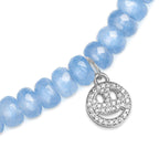 Brass 18K Smiley Emoji Embellishment Bracelet For Women Bulk