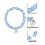 Brass 18K Om Charm Embellishment Bracelet For Women Bulk