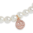 Brass 18K Smiley Emoji Embellishment Bracelet For Women Bulk